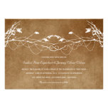 Woodland Vintage Knotted Love Tree Nature Wedding Personalised Invite
