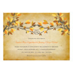 Woodland Vintage Rustic Knotted Love Tree Wedding invitations
