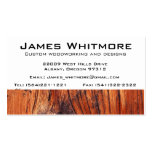 Woodworking Business Cards