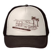 Woody's Surf Shop Trucker Hats