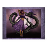Wooed by the Dragon Post Card