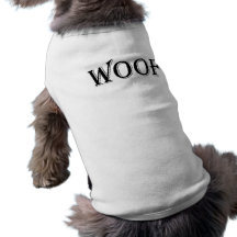 Woof - Dog T-shirt