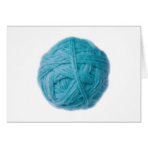 wool ball greeting cards