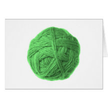 wool ball greeting cards