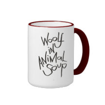 Woolf In Animal Soup Coffee Mugs