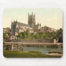 Worcester Cathedral II, Worcestershire, England Mousepad