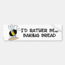 worker bee - baker bumper stickers