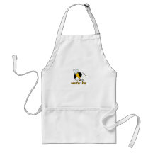 worker bee - butcher apron