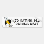worker bee - butcher bumper stickers