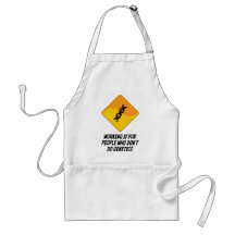 Working Is For People Who Don't Do Genetics Apron