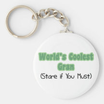 World's Coolest Gran Key Chain