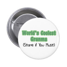 World's Coolest Granma Pinback Button
