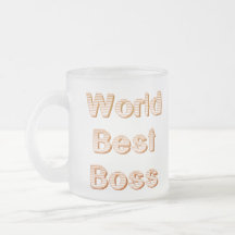 World Best Boss Mugs