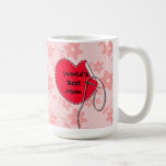 World best mum sewing heart coffee mugs