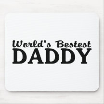 World Bestest Daddy Mouse Pads
