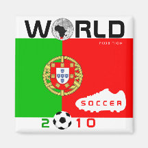 World Cup 2010 Portugal Magnet