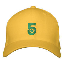 World Cup 2014 Brasil Brazil soccer numbers Baseball Cap