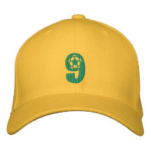 World Cup 2014 Brasil Brazil soccer numbers Embroidered Hat