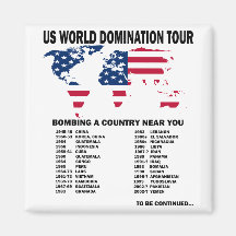 World Domination Tour Magnets
