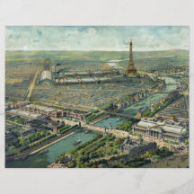 World Expo 1900 Paris France Flyers