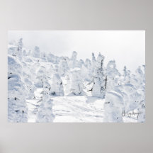 World Famous Snow Ghosts Poster