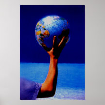 World In My Hand Print