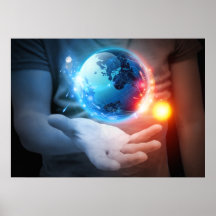 World in your Hands! Afdruk