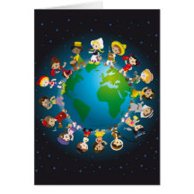 World kidz greeting cards