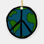 World Peace Christmas Tree Ornaments