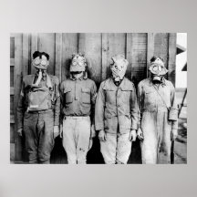 World Tour of Gas Masks Posters