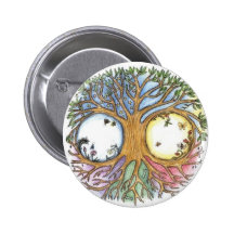 World Tree Badge Pin