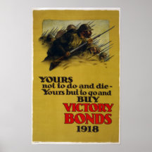WORLD WAR 1 CANADIAN POSTER