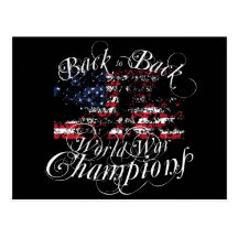 World War Champions Postcards