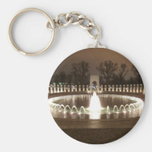 World War II Memorial Keychain