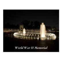 World War II Memorial Post Cards
