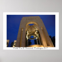 World War II Memorial Print