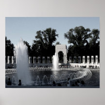 World War II Memorial Print