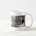 World War One Army Nurse and Staff with Patient Coffee Mugs