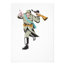 World War Two Soviet Soldier Custom Announcements
