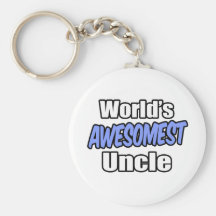 World's Awesomest Uncle Key Chains