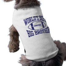 World's Best Big Brother Doggie Tee Shirt