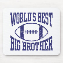 World's Best Big Brother Mouse Pad
