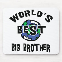 World's Best Big Brother Mousemat