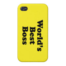 World's Best Boss Case For iPhone 4