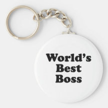 World's Best Boss Key Chain