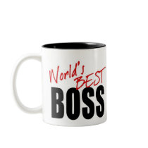 WORLD'S BEST BOSS - mug