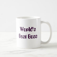World's Best Boss Mug