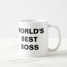 World's best boss mugs