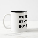 World's Best Boss Mugs