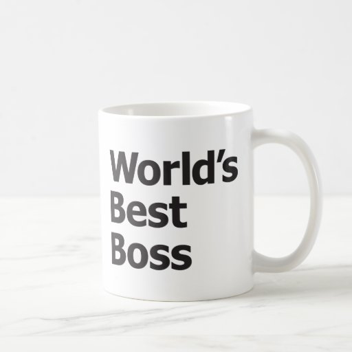 World's Best Boss Mugs